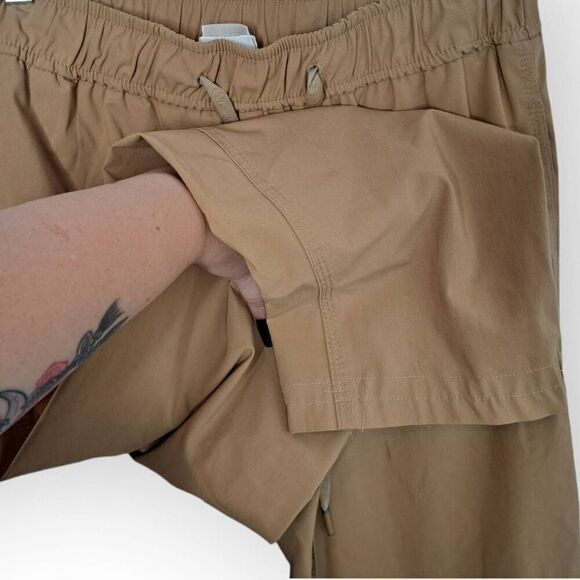 Marella Women's Monochrome Drawstring Trousers in Tan size Small - Picture 3 of 6